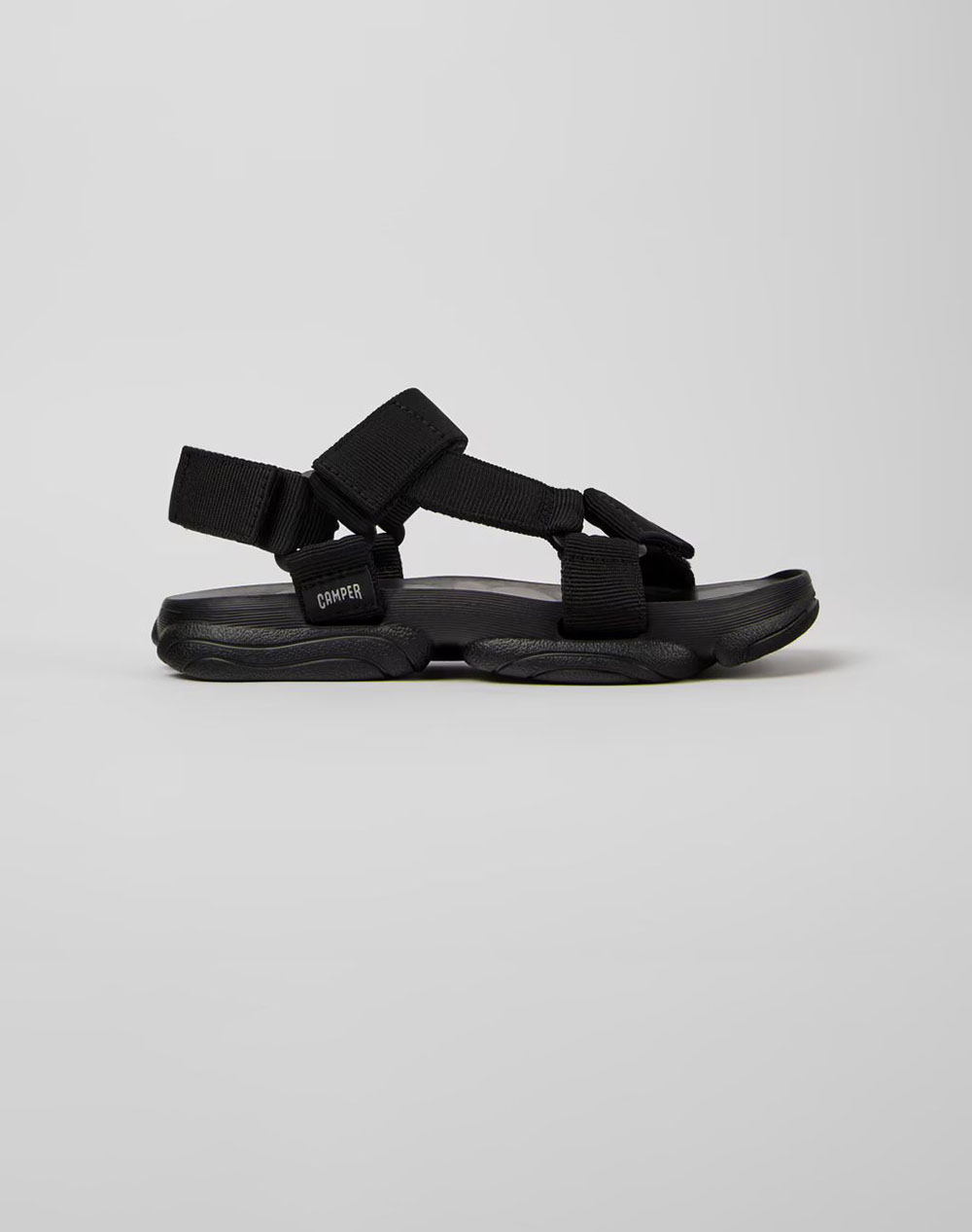 Camper Webbing Negro/Karst Sandal Ry Negro Women Footwear Sandals Black Synthetic K201794 001 001 Female Sandals Black