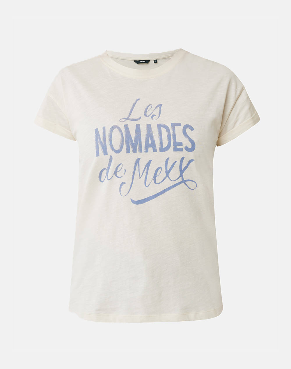 Mexx Nomades Print T Shirt Women Clothes Tops T Shirts Cream Cotton,Fabric Mf007807351W 120601 Female T-Shirts