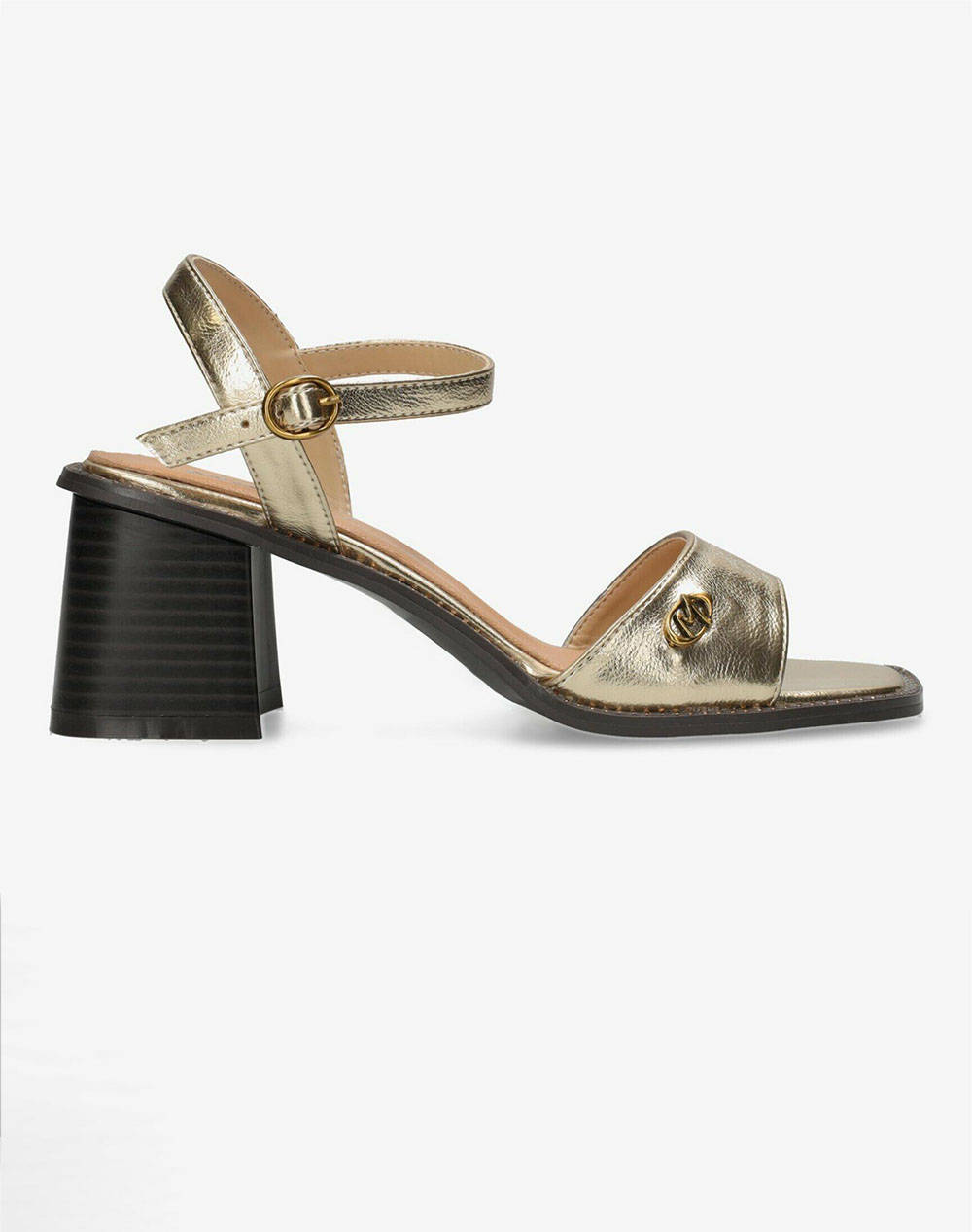 Mexx Rumay Parma Heeled Sandal Women Footwear Sandals Gold Synthetic Mi001604851W 04 8500 Female Sandals Gold