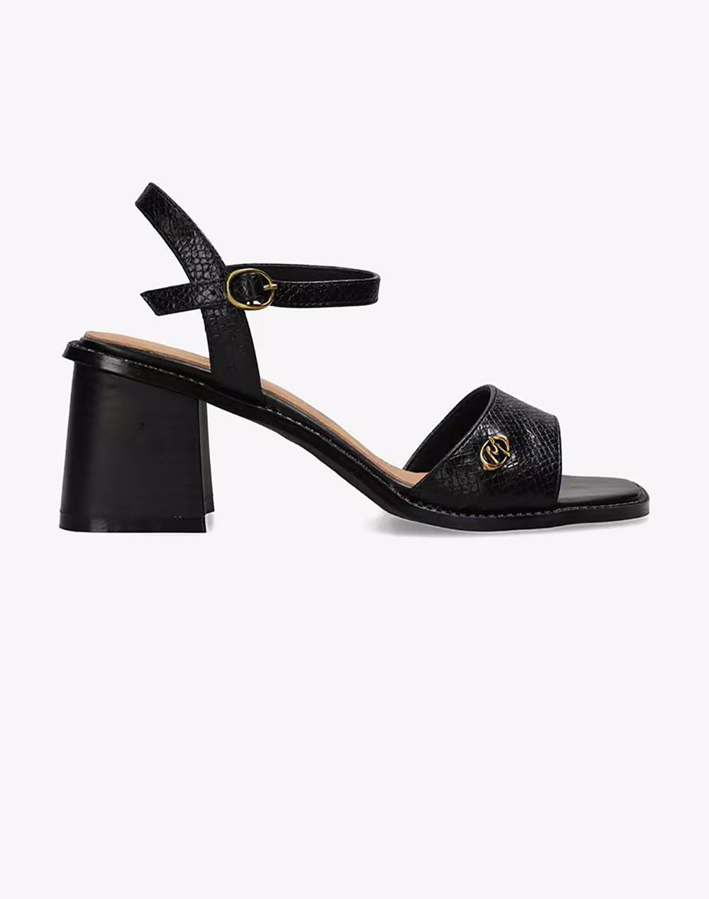 Mexx Rumay Parma Heeled Sandal Women Footwear Sandals Black Imitation Leather Mi001604851W 03 1000 Female Sandals Black