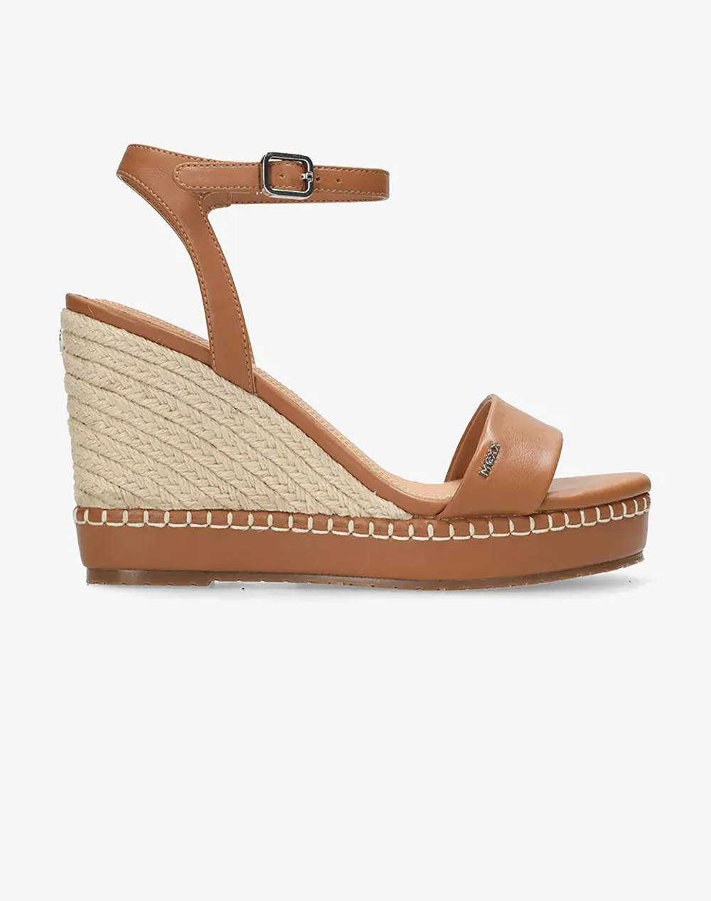 Mexx Ricky Palace Heeled Sandal Women Footwear Espadrilles/Sandals Tan Leather,Synthetic Mi001601251W 2004 Female Espadrilles/Sandals