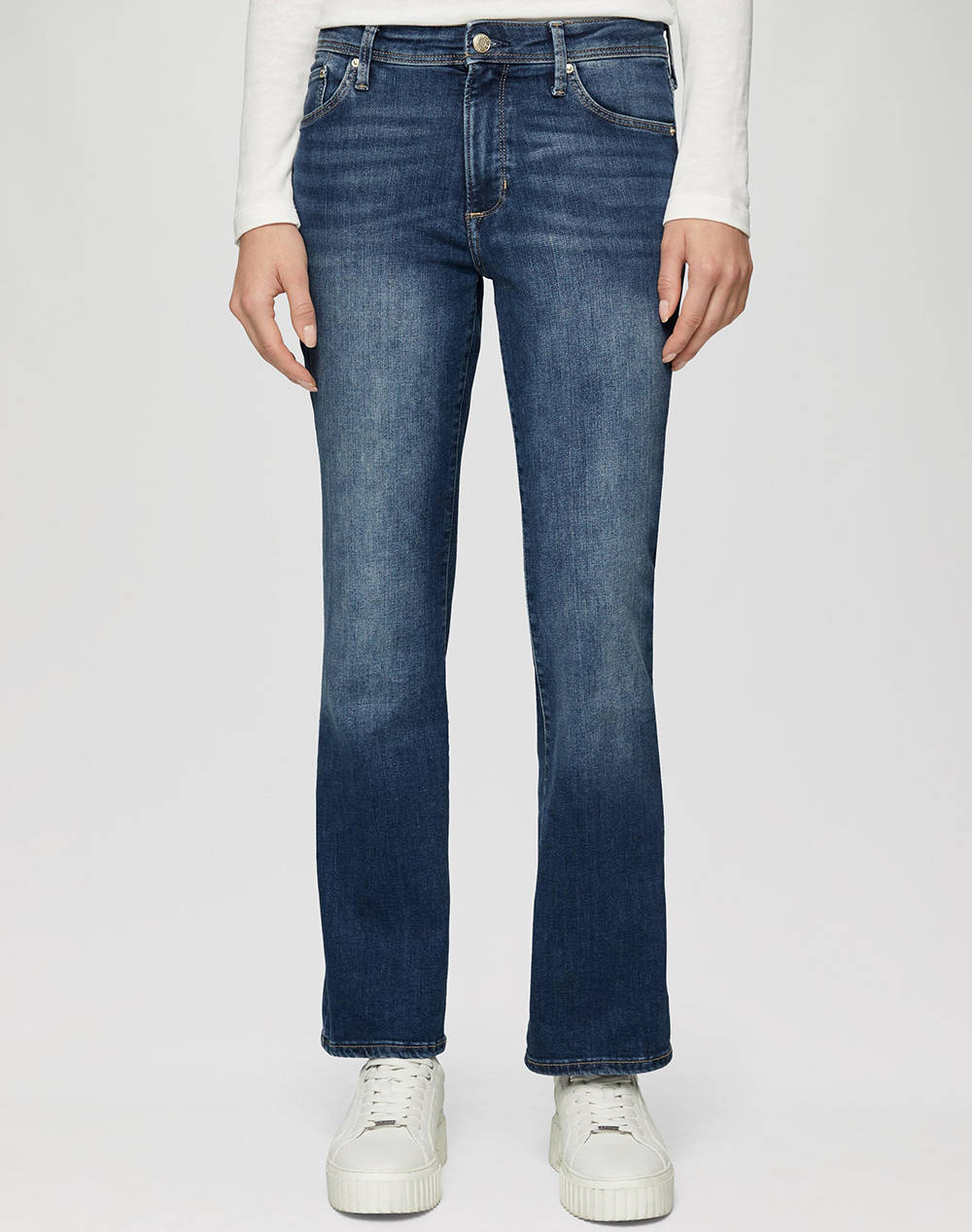 S.Oliver Jeans Women Clothes Trousers Jeans/5P/Cargo Denimblue Cotton,Elastic,Synthetic 2161382 56Z5 Female Jeans/5P/Cargo Blue