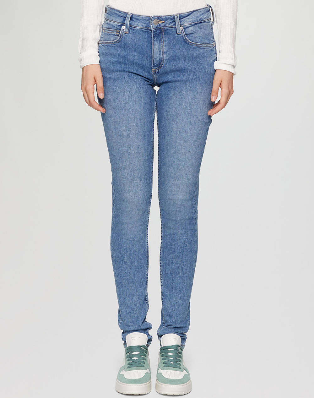 S.Oliver Jeans Women Clothes Trousers Jeans/5P/Cargo Denimlightblue Cotton,Elastic,Synthetic 2150146 53Z7 Female Jeans/5P/Cargo Blue