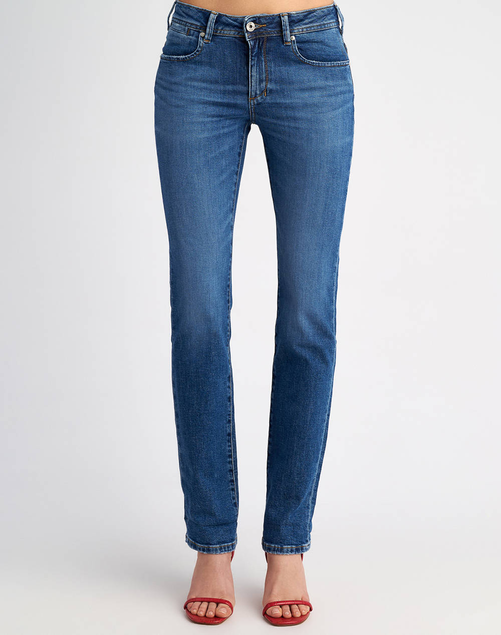 Staff Monica Wmn Pant Women Clothes Trousers Jeans/5P/Cargo Denimblue Cotton,Elastic 5 991.647.B2.053 .00 Female Jeans/5P/Cargo Blue