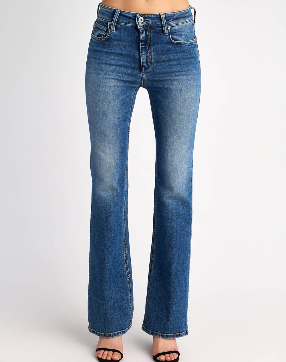 Staff Beatrice Wmn Pant Women Clothes Trousers Jeans/5P/Cargo Denimblue Cotton,Elastic 5 905.821.B2.053 .00 Female Jeans/5P/Cargo Blue