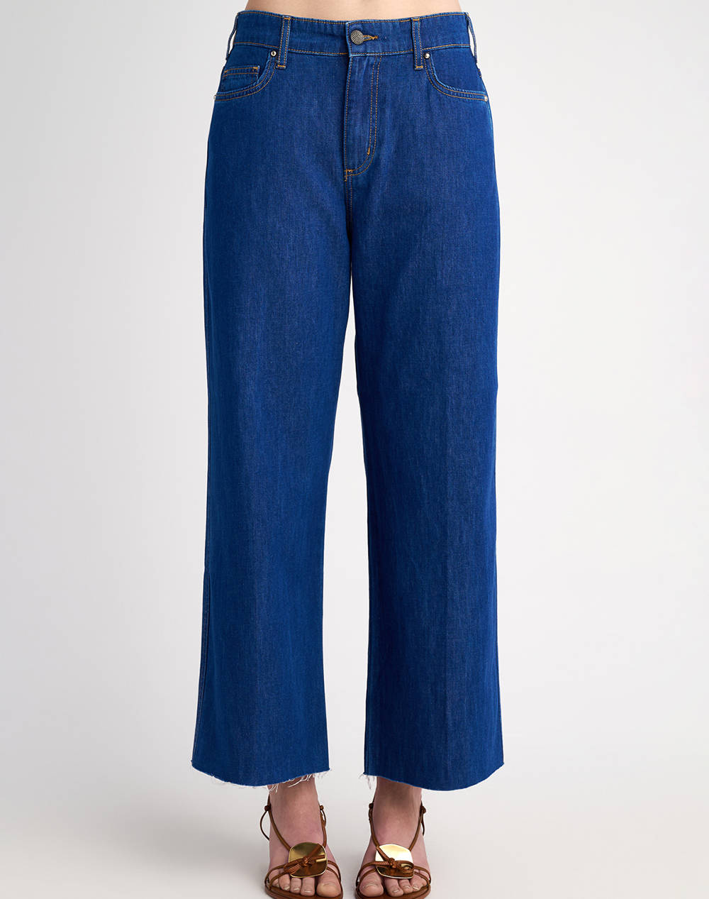 Staff Zoe Cropped Wmn Pant Women Clothes Trousers Jeans/5P/Cargo Denimblue Cotton 5 976.559.00.053 .00 Female Jeans/5P/Cargo Blue