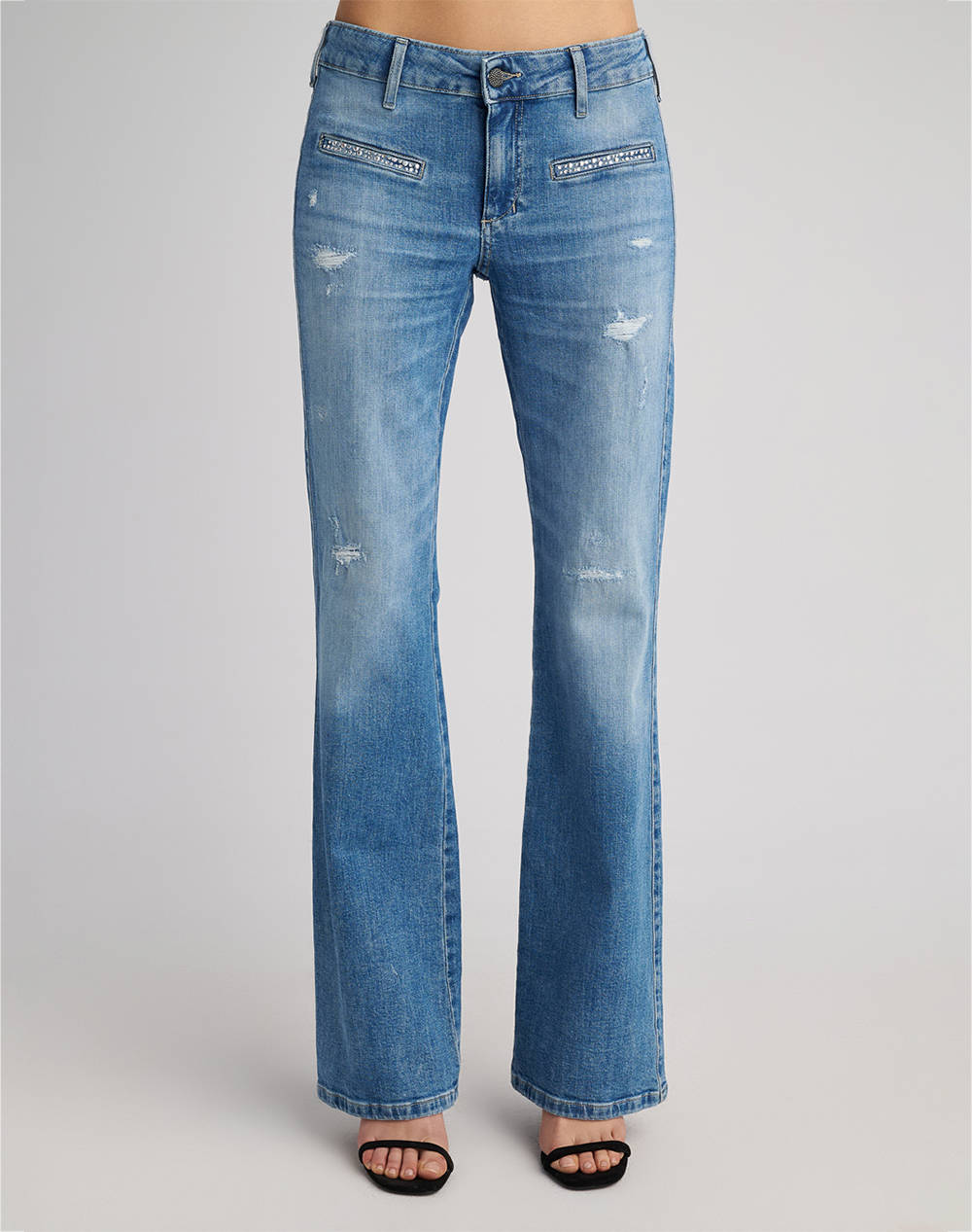 Staff Chloe Wmn Pant Women Clothes Trousers Jeans/5P/Cargo Denimblue Cotton,Elastic 5 961.647.S3.053 .00 Female Jeans/5P/Cargo Blue