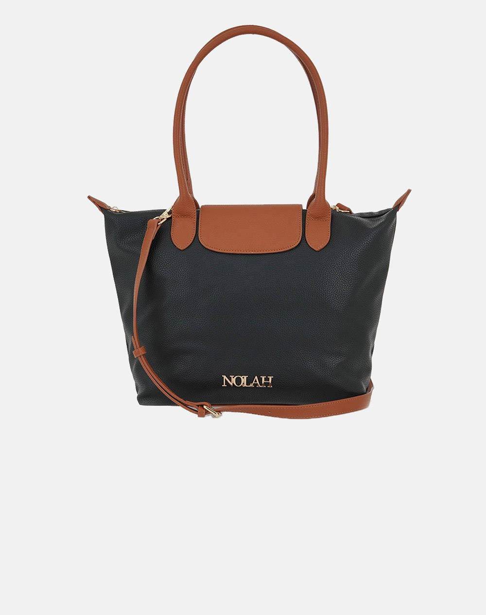 Nolah Shoulder Bags (Dimensions: 38 X 13 X 26Cm.) Women Accessories Bags Black Imitation Leather U606A2239428 428 Female Bags Black