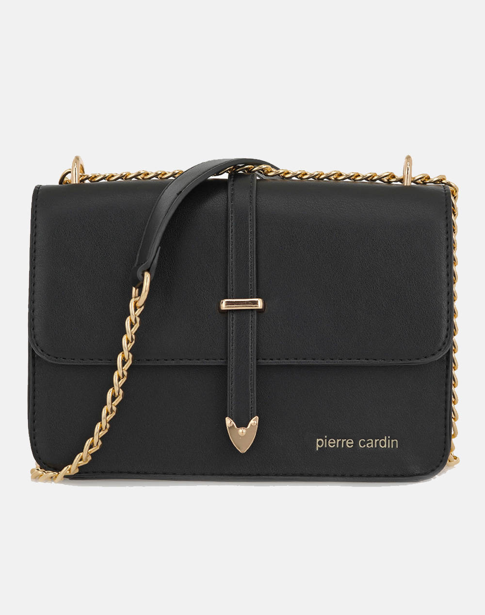 Pierre Cardin Satchel/Cross Body Bags (Dimensions: 23 X 8.5 X 16Cm.) Women Accessories Bags Black Synthetic U69601629001 001 Female Bags Black