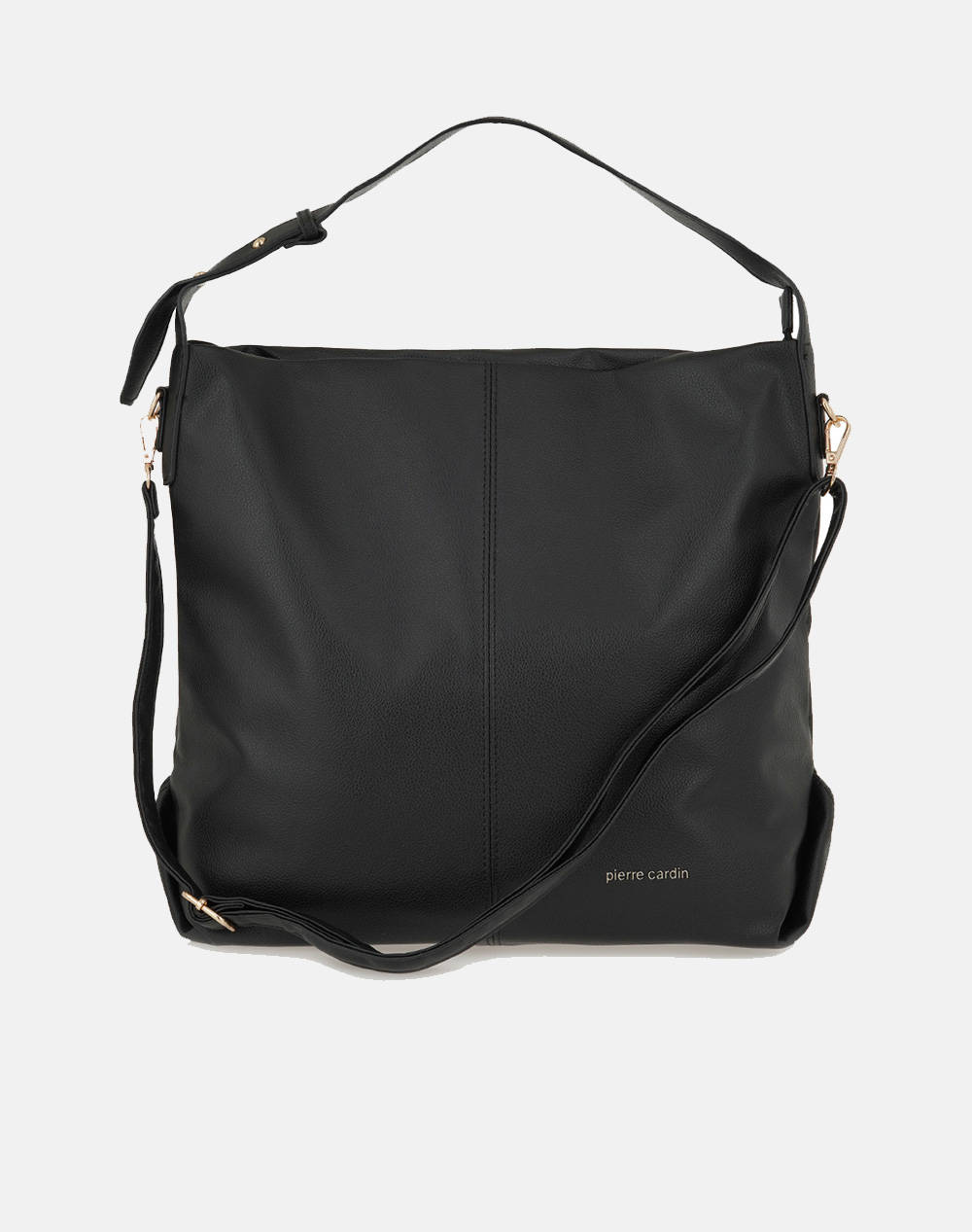 Pierre Cardin Shoulder Bags (Dimensions: 42 X 36 X 15 Cm.) Women Accessories Bags Black Synthetic U69605409001 001 Female Bags Black