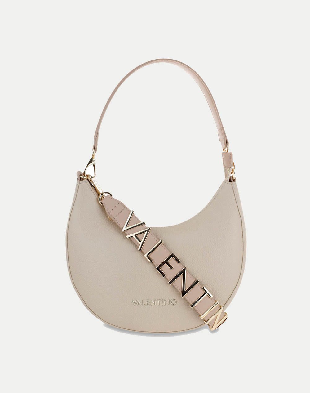 Valentino Hobo Bags (Dimensions: 21 X 15 X 9 Cm.) Women Accessories Bags Biege Imitation Leather U61680179581 581 Female Bags Biege