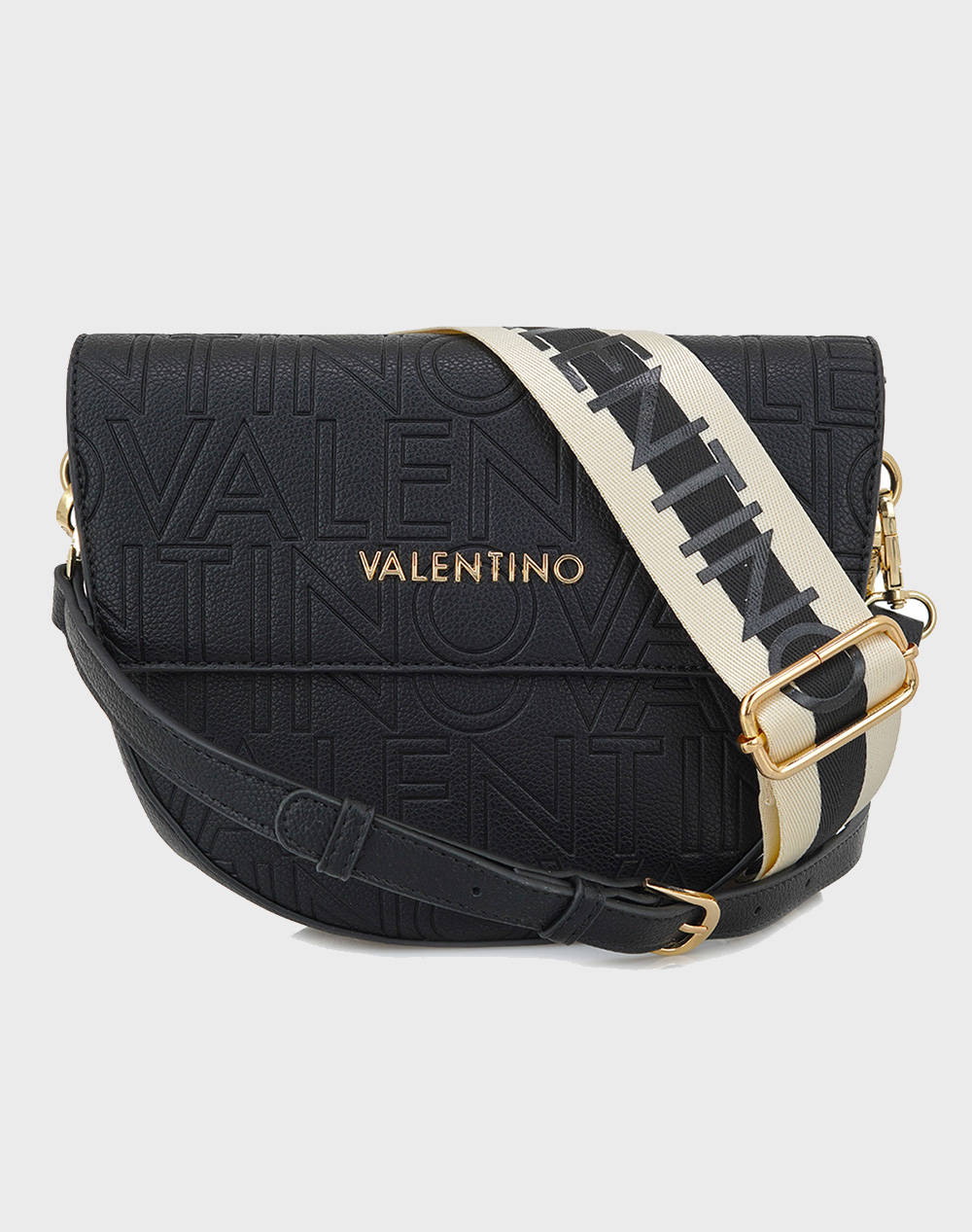 Valentino Bags Satchel / Cross Body Bags (Dimensions: 24.5 X 19 X 8Cm.) Women Accessories Bags Black Imitation Leather U61680909S41 S41 Female Bags