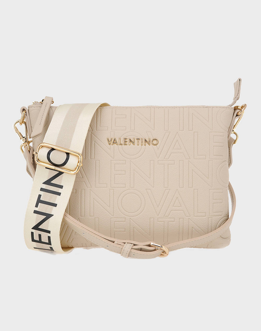 Valentino Bags Satchel /Cross Body (Dimensions: 26 X 19.5 X 2.5Cm.) Women Accessories Bags Biege Imitation Leather U61687109X88 X88 Female Bags Biege