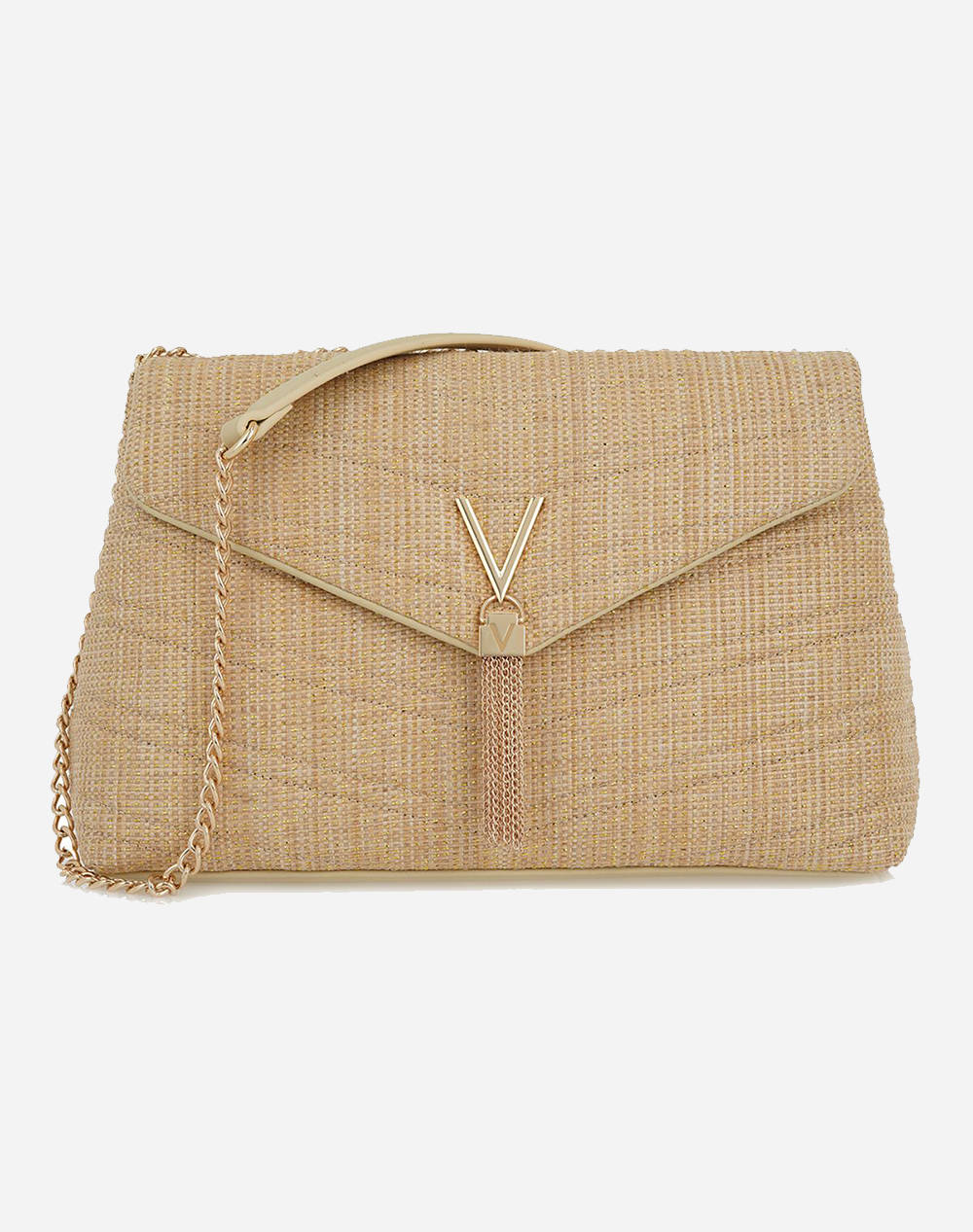 Valentino Bags Shoulder Bags (Dimensions: 22 X 32 X 12Cm.) Women Accessories Bags Biege Fabric U616812696G1 6G1 Female Bags Biege