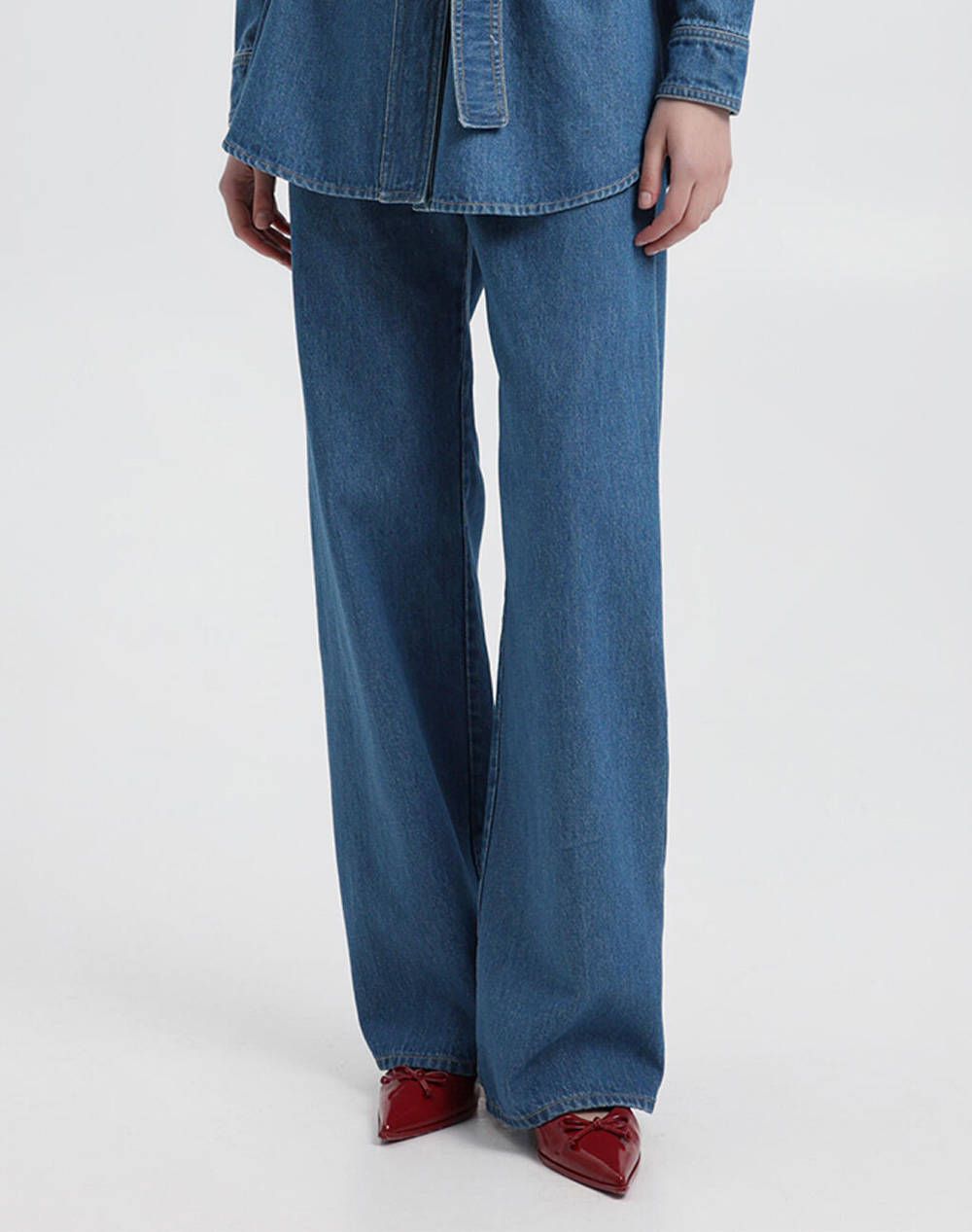 Bill Cost Pants Women Clothes Trousers Jeans/5P/Cargo Denimblue Cotton 10 200165 0 Μπλε Female Jeans/5P/Cargo Blue