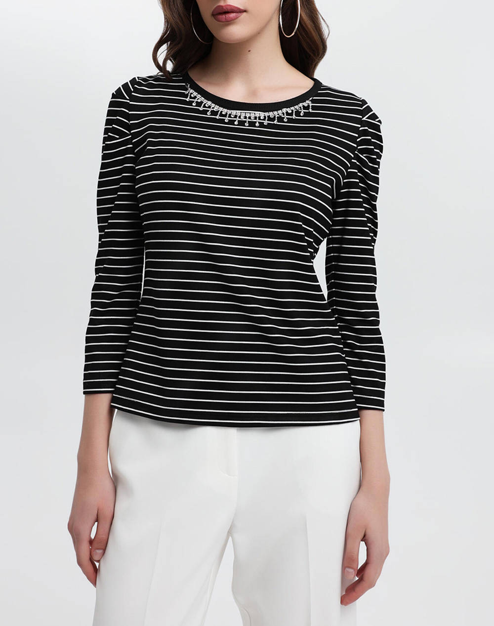 Bill Cost T Shirt Women Clothes Tops Tops/Bodies Black Viscose,Elastic,Synthetic 10 320591 0 Μαύρο Female Tops/Bodies Black