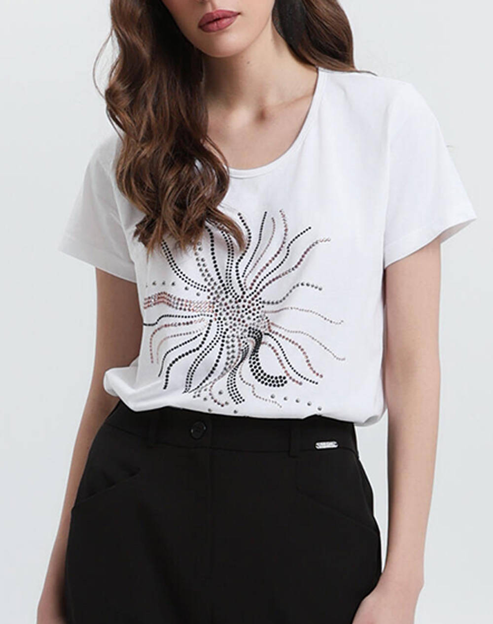 Bill Cost Shirt Women Clothes Tops T Shirts White Cotton 10 120676 0 Λευκο Female T-Shirts