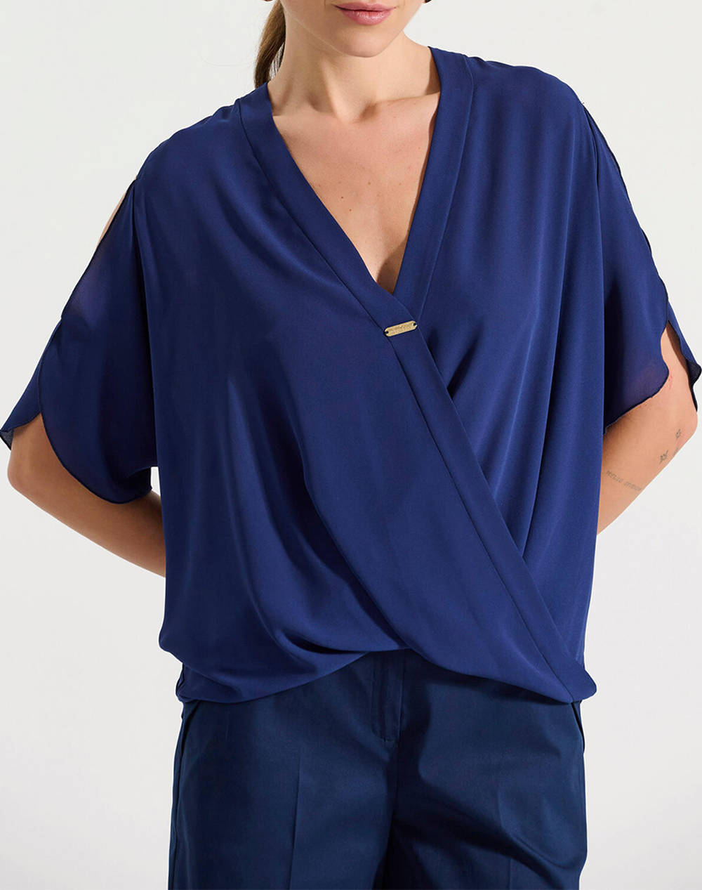 Bill Cost Shirt Women Clothes Tops Tops/Bodies Blue Synthetic 10 031020 0 Μπλε Female Tops/Bodies Blue