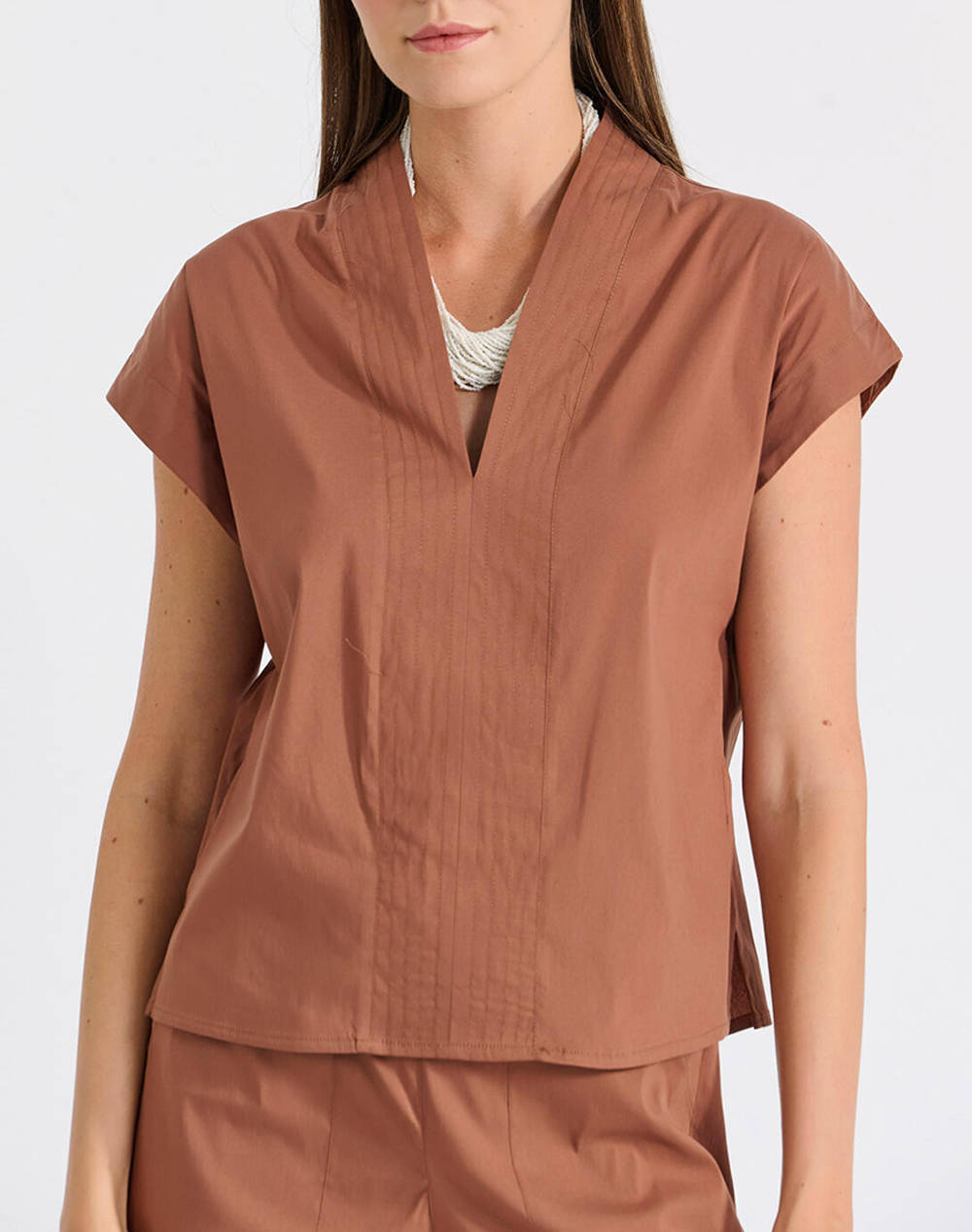 Bill Cost Shirt Women Clothes Tops T Shirts Brown Cotton,Elastic,Synthetic 10 180320 0 Σοκολα Female T-Shirts Brown