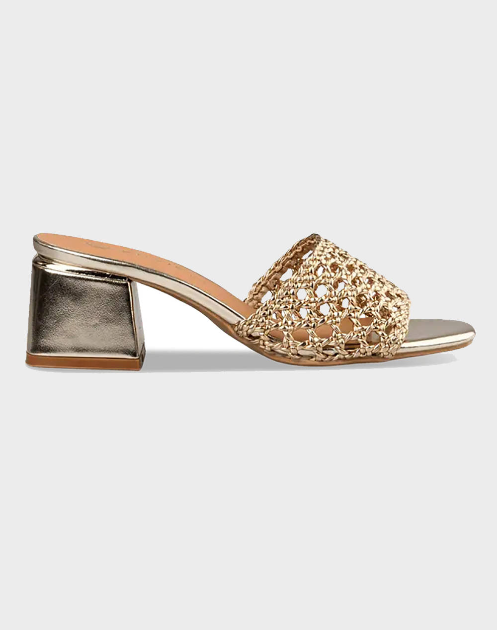 Envie Women''S Synthetic Mules Women Footwear Sandals Gold Synthetic E37 21108 Gold Female Sandals Gold