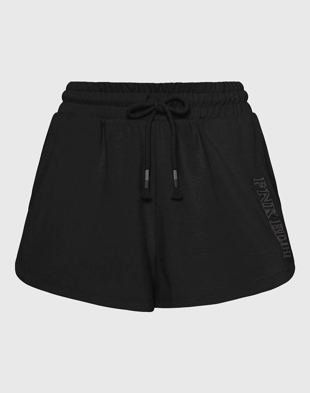 Funky Buddha Women''S Athletic Shorts Women Sportswear Bottom Clothing Shorts/Bermuda Black Cotton Fbl011 113 03 Black Female Shorts/Bermuda Black