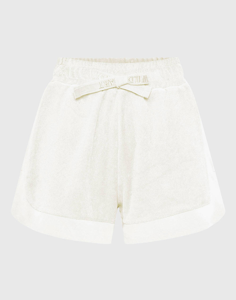 Funky Buddha Women''S Athletic Shorts Women Clothes Shorts/Bermudas Shorts Offwhite Cotton,Elastic Fbl011 117 03 Off White Female Shorts