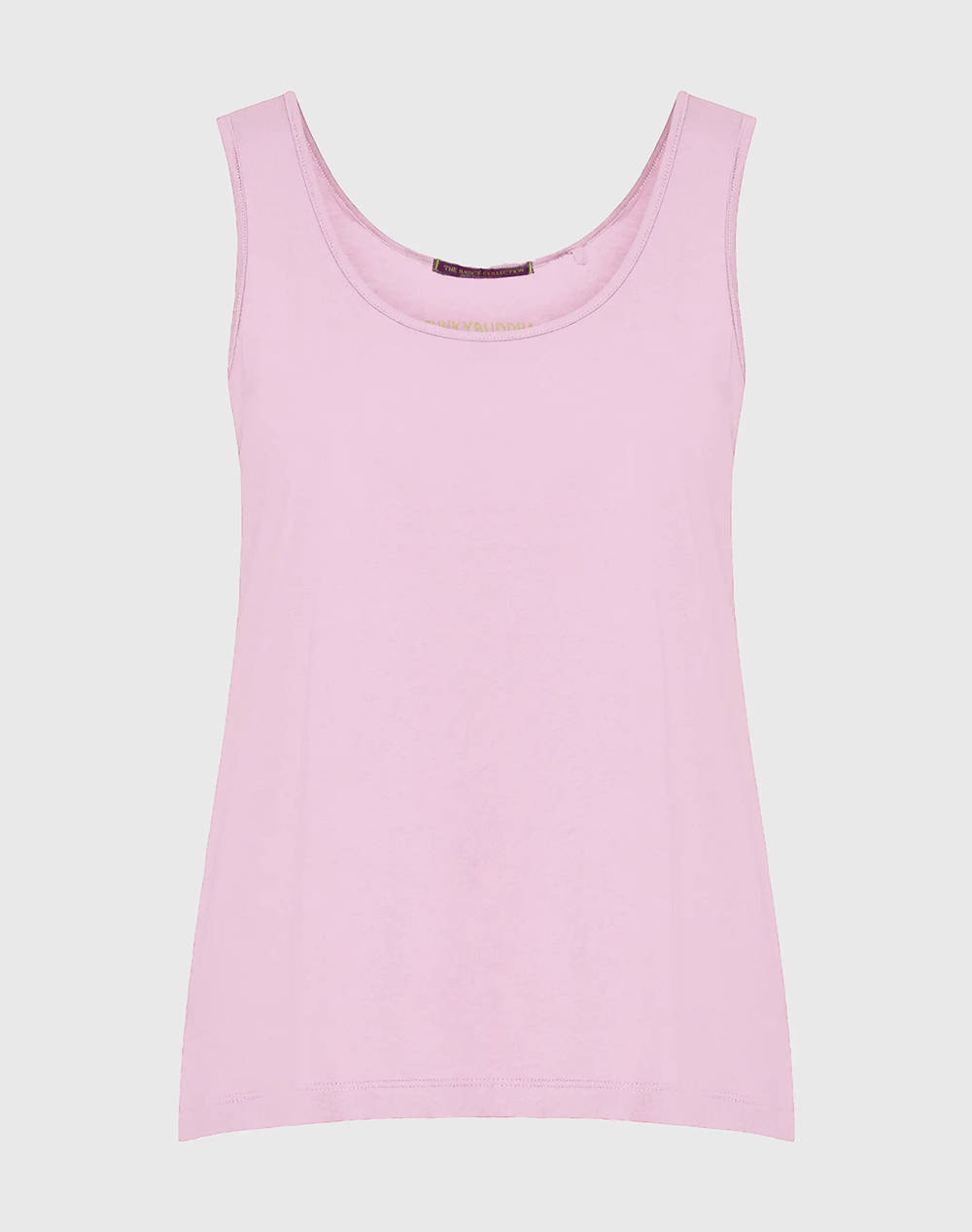 Funky Buddha Women''S Basic Sleeveless Blouse Women Clothes Tops Tops/Bodies Pink Cotton Fbl011 105 04 Pink Lavender Female Tops/Bodies