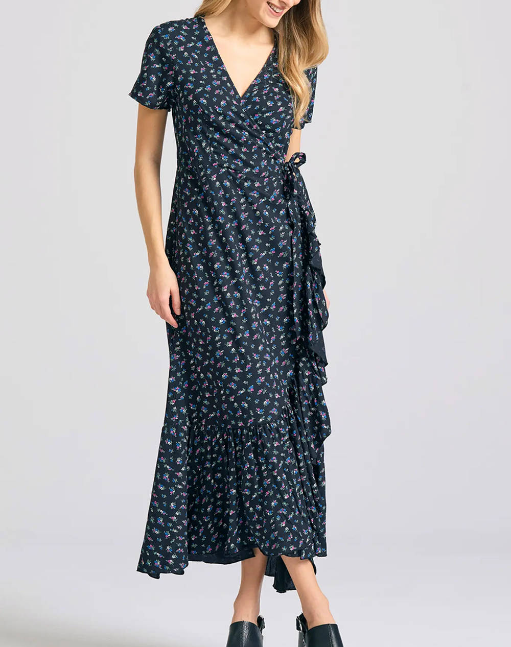 Funky Buddha Women''S Midi Dress Women Clothes Dresses Multi Synthetic Fbl011 103 13 Multi Female Dresses