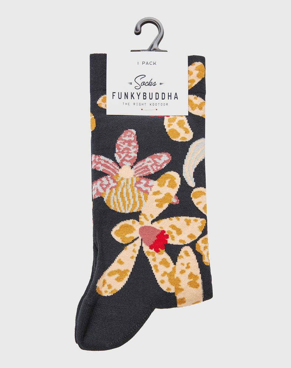 Funky Buddha Women''S Socks Women Umderwear Socks Multi Cotton,Elastic,Synthetic Fbl011 181 10 Multi Female Socks