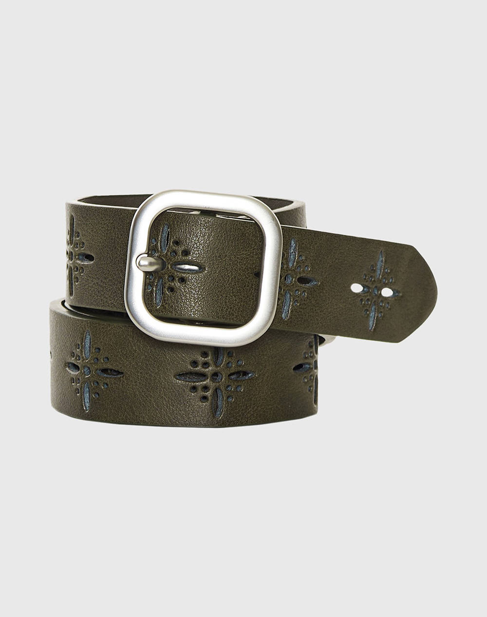 Funky Buddha Women''S Belt Women Accessories Belts Brown Imitation Leather,Broadcloth Fbl011 122 10 Brown Female Belts Brown