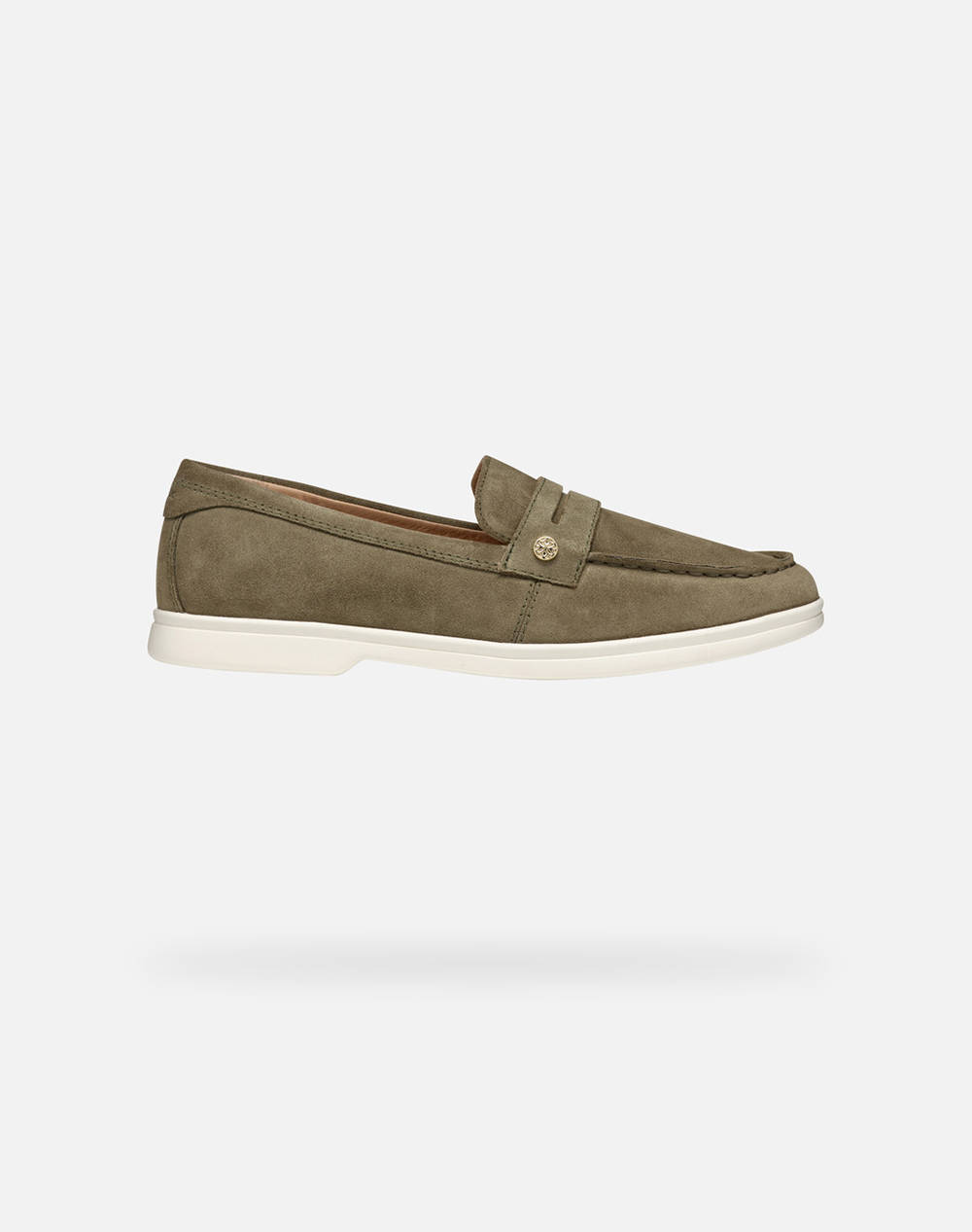 Geox D Xand 3 D – Suede Women Footwear Moccasins/Ballerinas Khaki Leather,Suede D550Zd00022C3016 C3016 Female Moccasins/Ballerinas Khaki