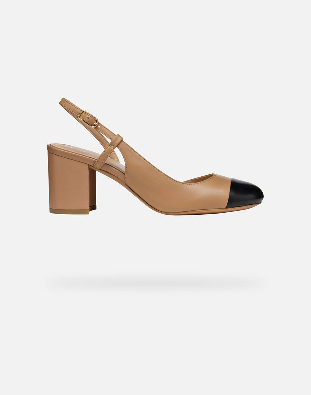 Geox D Virnilisa 65 A Nap.She Women Footwear Pumps Biege Leather D55Yya000Tuc0015 C0015 Female Pumps Biege