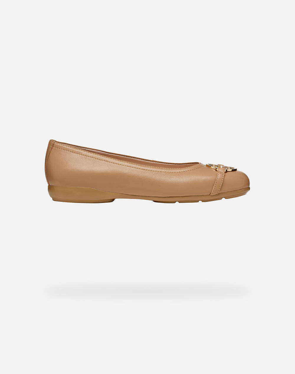 Geox D Annytah B Nappa Sheep Lea Women Footwear Moccasins/Ballerinas Biege Leather D557Nb000Tuc5000 C5000 Female Moccasins/Ballerinas Biege