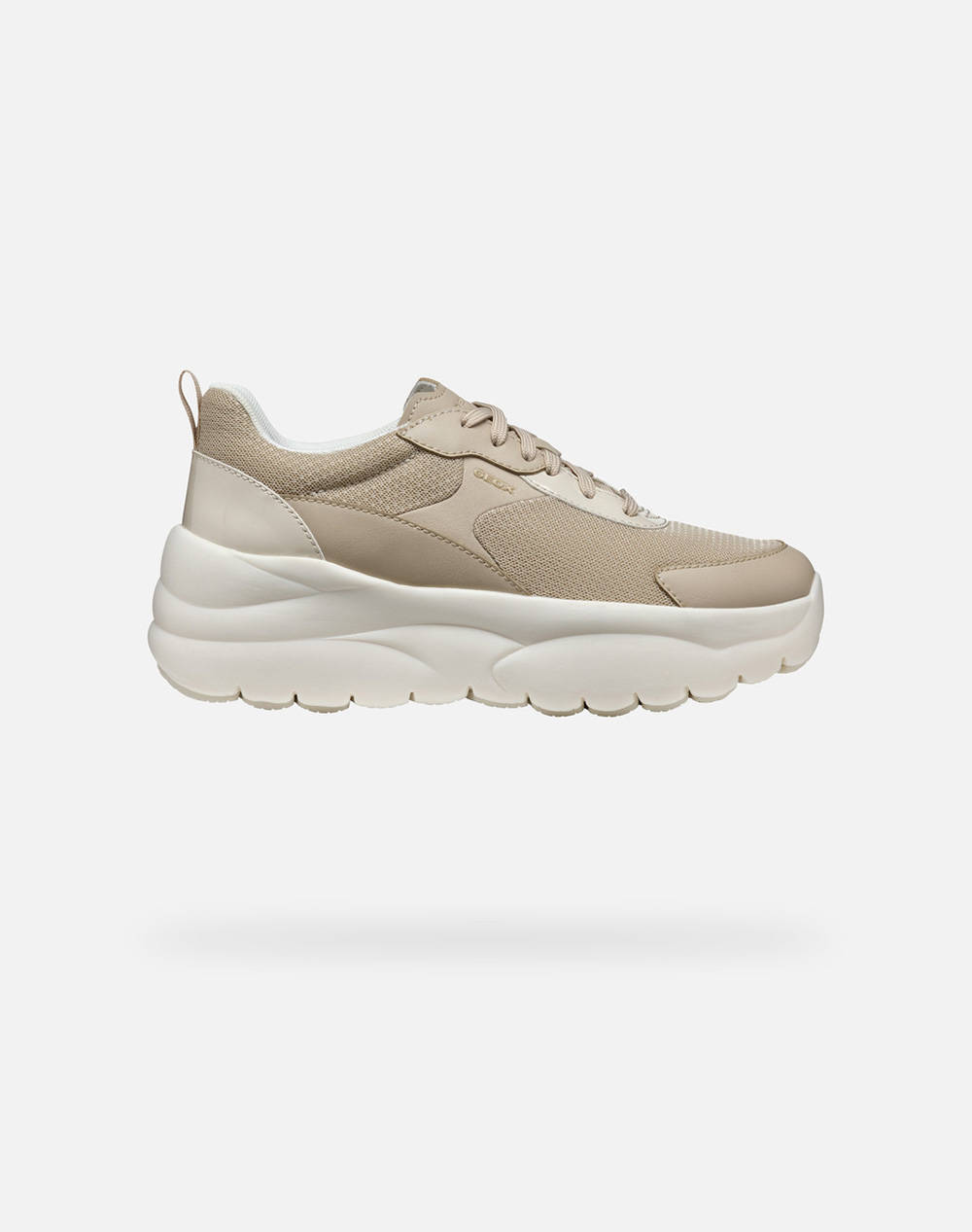 Geox D Xtors D Mesh+Geobuck Women Footwear Sneakers Biege Synthetic,Fabric D551Fd01454C5000 C5000 Female Sneakers Biege