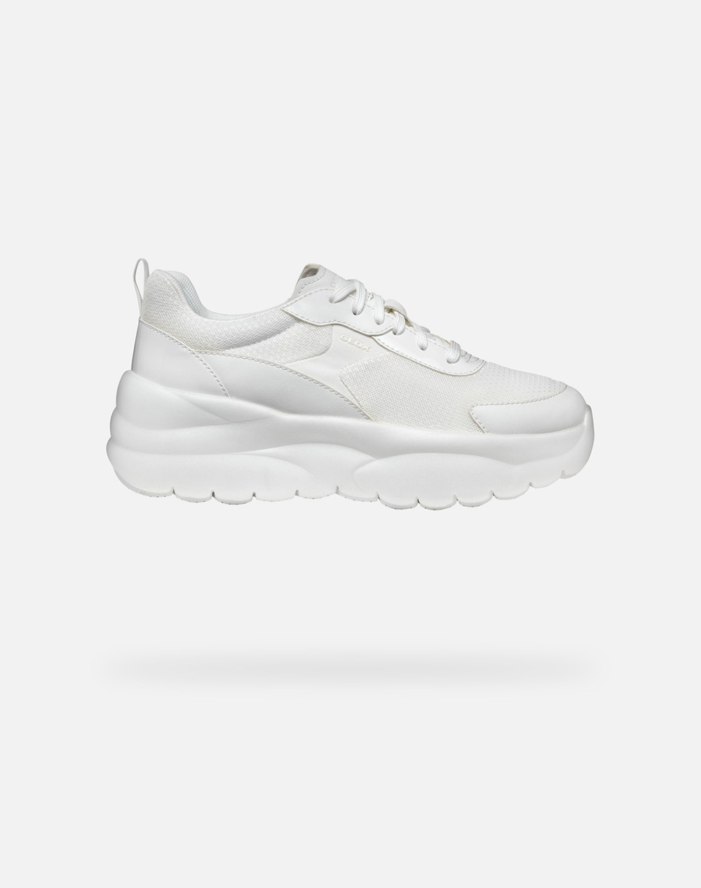 Geox D Xtors D Mesh+Geobuck Women Footwear Sneakers White Synthetic,Fabric D551Fd01454C1000 C1000 Female Sneakers