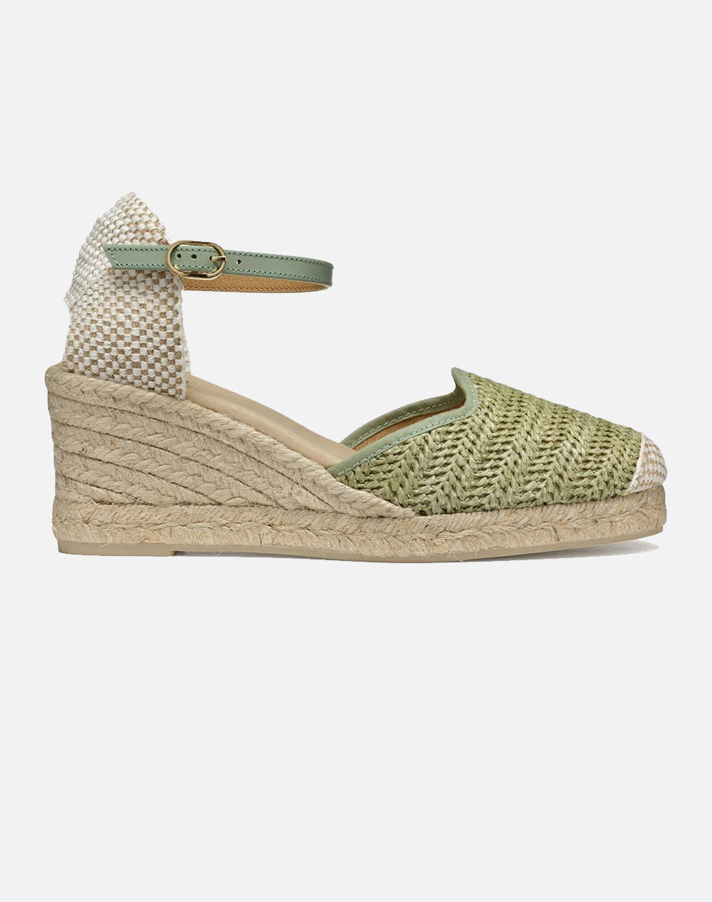 Geox D Gelsa Low E Rafia+Sheep Le Women Footwear Espadrilles/Sandals Mintgreen Leather,Synthetic D55Nge02Mlmc3002 C3002 Female Espadrilles/Sandals