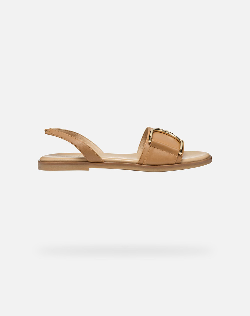 Geox D Naileen A Nappa Sheep Lea Women Footwear Sandals Tan Leather D35Sda000Tuc5000 C5000 Female Sandals