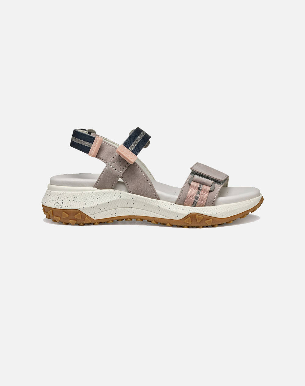 Geox D Sorapis + Grip B Sued+Text Women Footwear Sandals Multi Synthetic D35Tbb02211C5Y8Z C5Y8Z Female Sandals