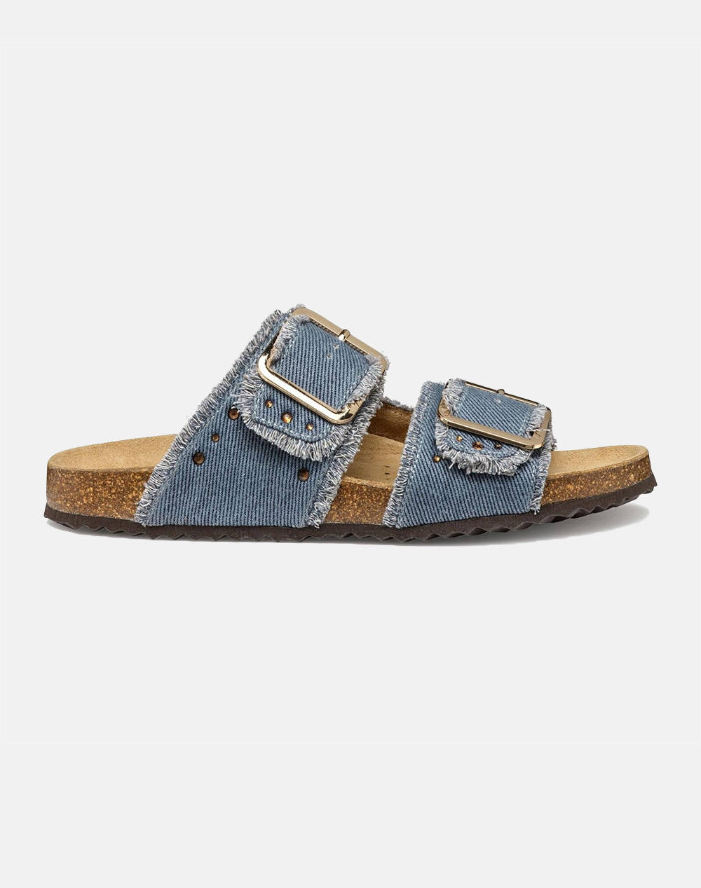 Geox D Brionia R S Text Women Footwear Sandals Denimblue Cotton,Synthetic D55Y3S00011C4005 C4005 Female Sandals Blue