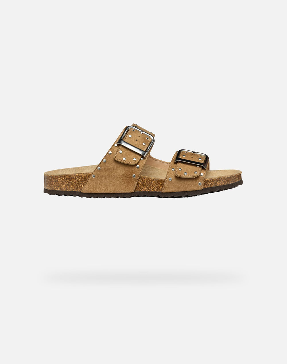 Geox D Brionia Ri Geobuck Sweden Women Footwear Sandals Tan Suede D55Y3I000Auc8156 C8156 Female Sandals