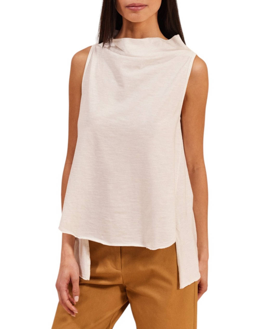 Namaste T Shirt Women Clothes Tops T Shirts White Cotton,Synthetic Ss0725030 White Female T-Shirts