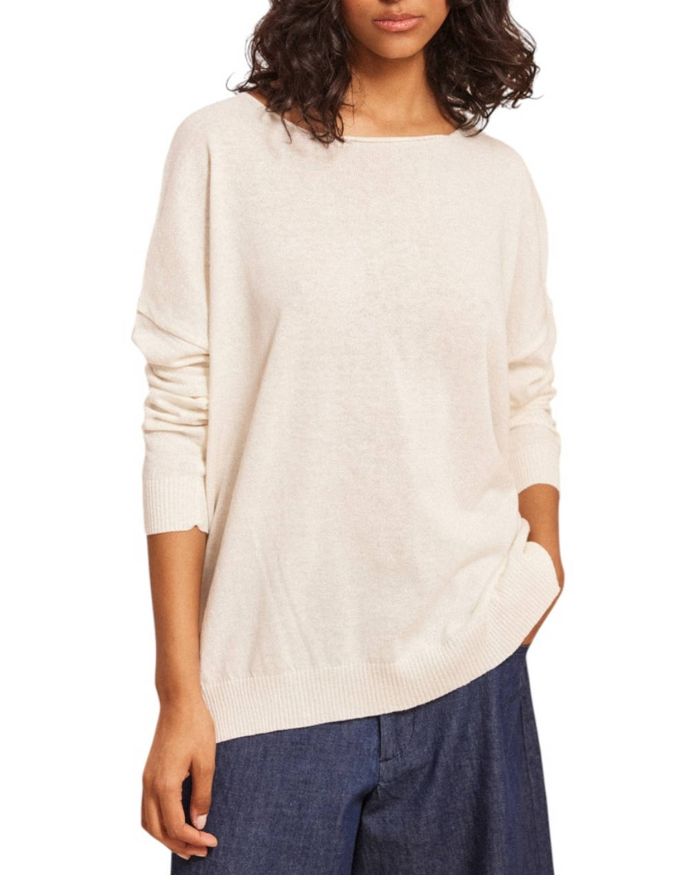 Namaste T Shirt Women Clothes Tops Knits White Cotton,Synthetic Ps2325004 White Female Knits