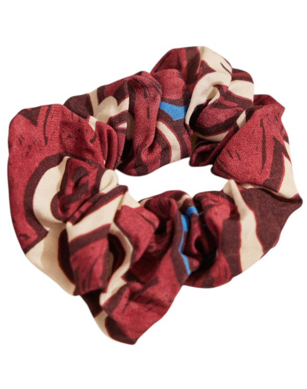 Namaste Scrunchie Women Accessories Hair Accessories Multi Viscose Ss4825005 Cranberry Female Hair Accessories