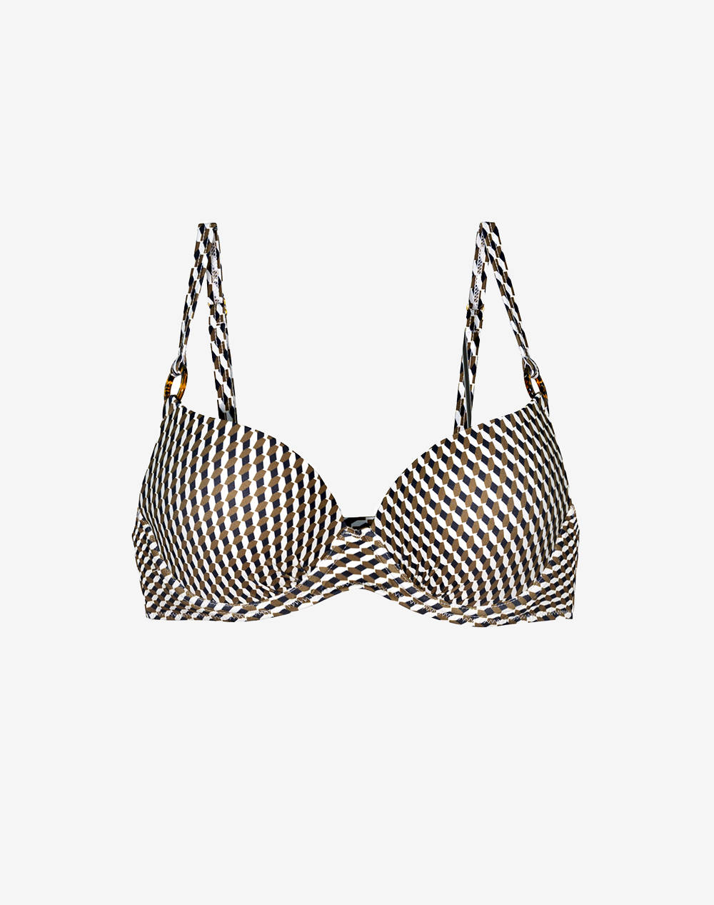 Solano 41 1/Swim Top Women Clothes Swimwear Bikini Top Multi Elastic,Synthetic 40 1410 Print Female Bikini Top
