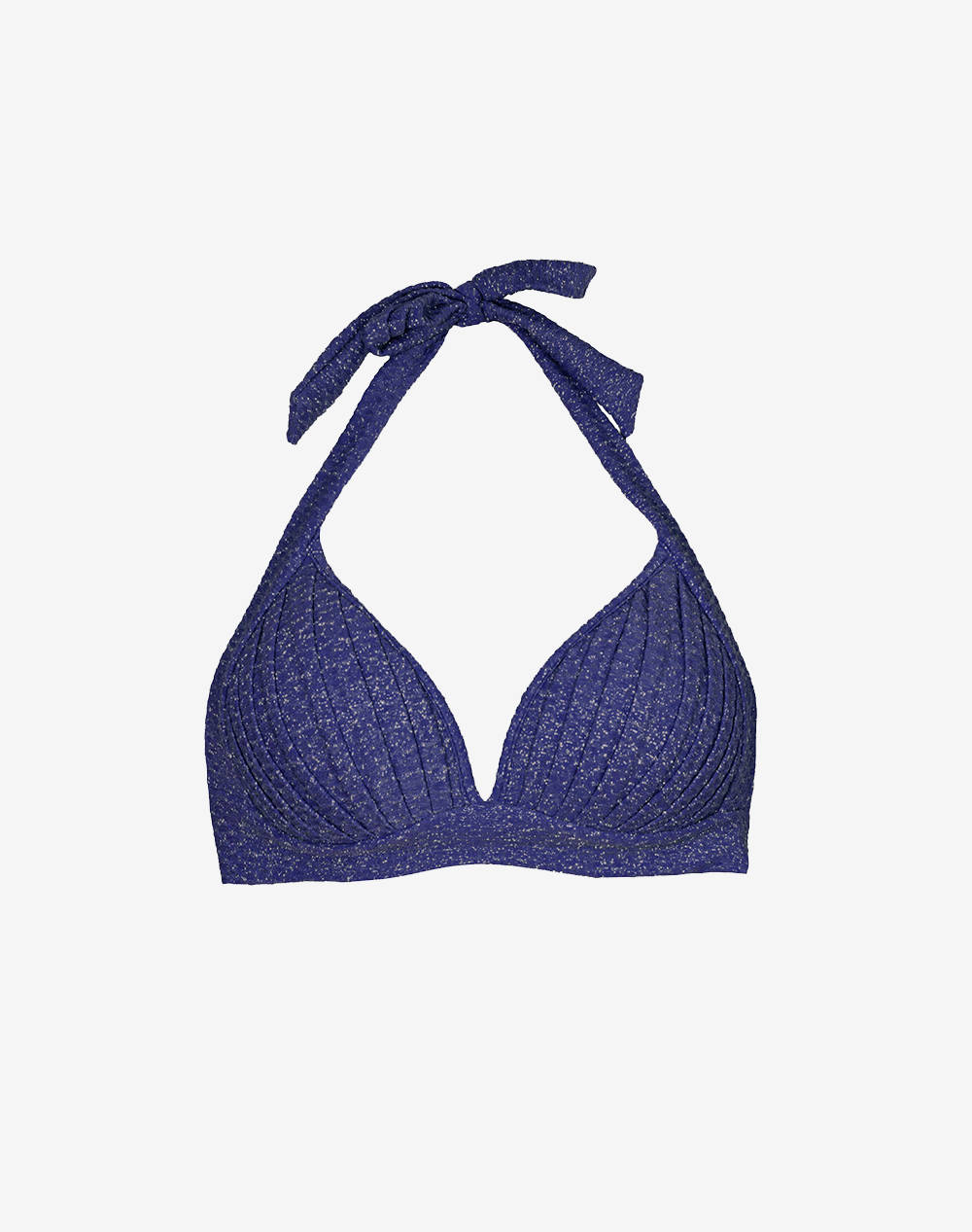Solano 43 1/Swim Top Women Clothes Swimwear Bikini Top Blue Elastic,Synthetic 40 1431C Blue Female Bikini Top Blue
