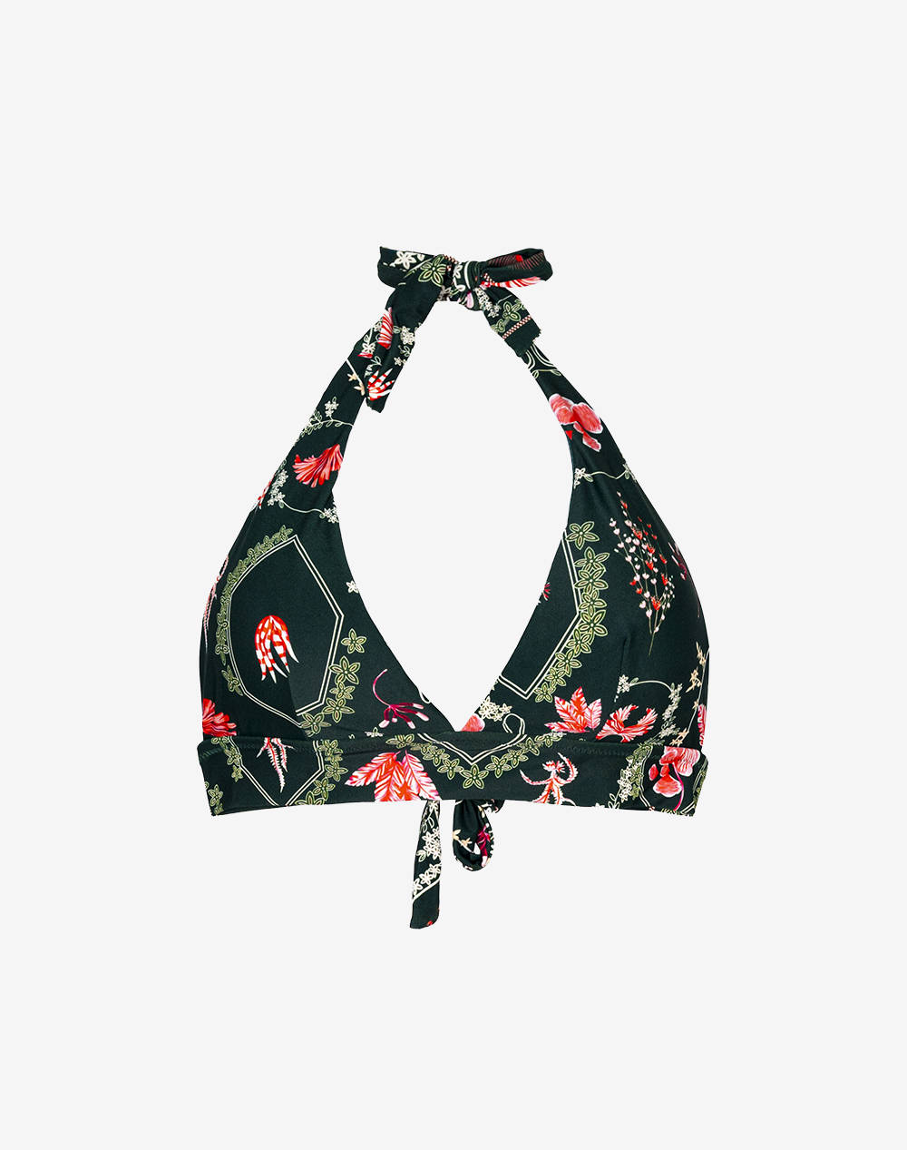 Solano 44 1/Swim Top Women Clothes Swimwear Bikini Top Multi Elastic,Synthetic 40 1443C Print Female Bikini Top