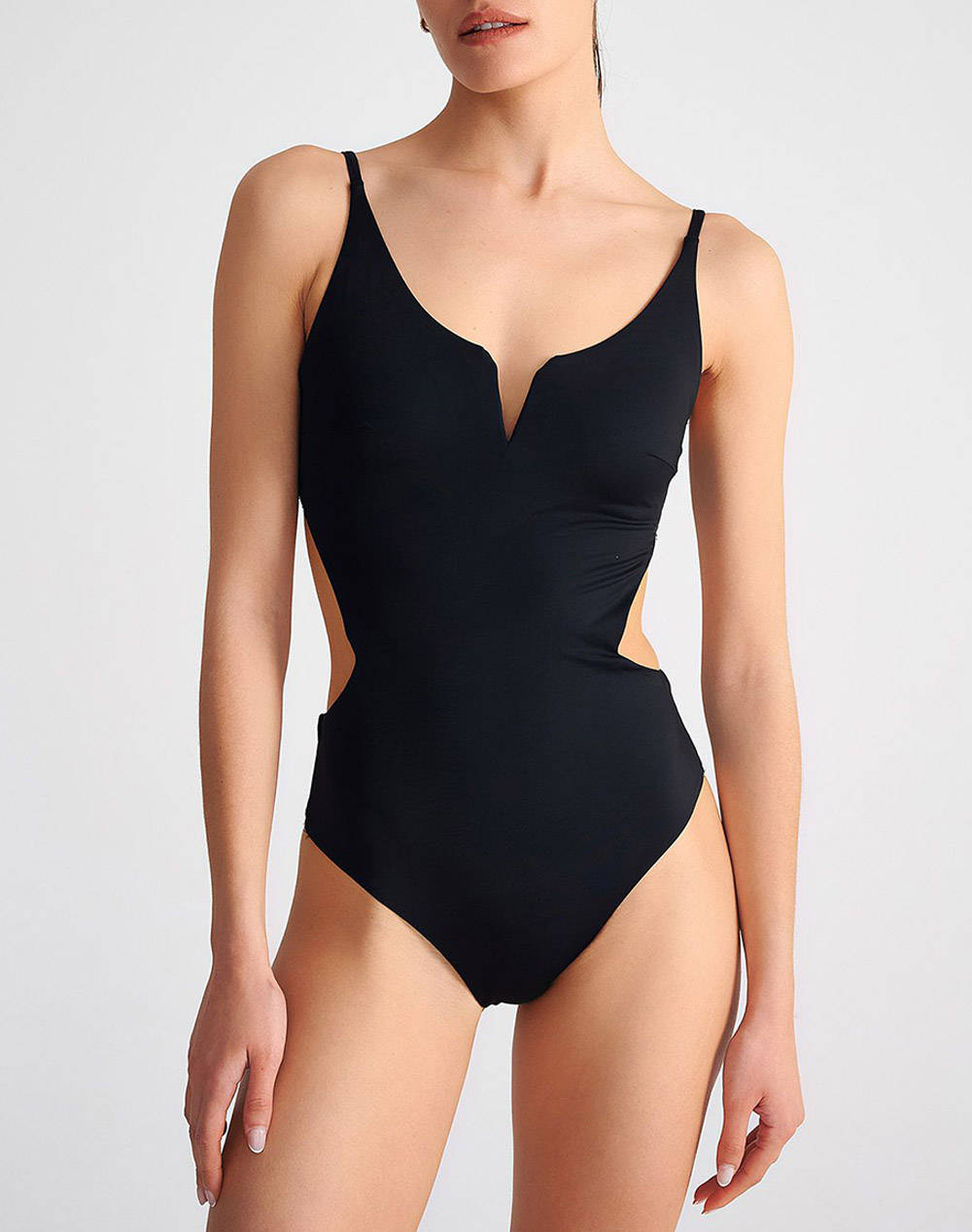 Sugarfree Swimsuit Women Clothes Swimwear One Piece Black Lycra,Synthetic 25804000 110 Female One-Piece Black