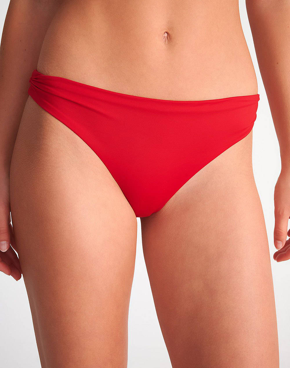 Sugarfree Slip Women Clothes Swimwear Bikini Bottom Red Lycra,Synthetic 25802001 631 Female Bikini Bottom
