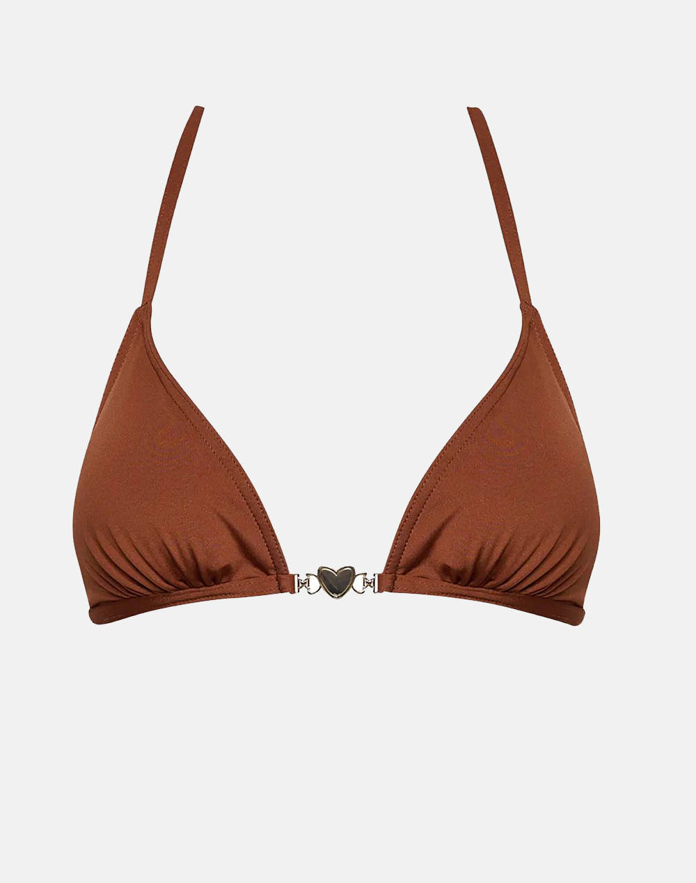 Sugarfree Bra Women Clothes Swimwear Bikini Top Brown Elastic,Synthetic 25801200 324 Female Bikini Top Brown