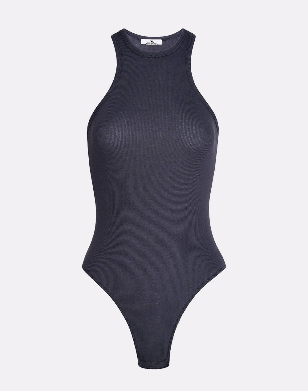 Sugarfree Bodysuit Women Umderwear Bodysuits Darkslategrey Cotton,Elastic 25846032 920 Female Bodysuits